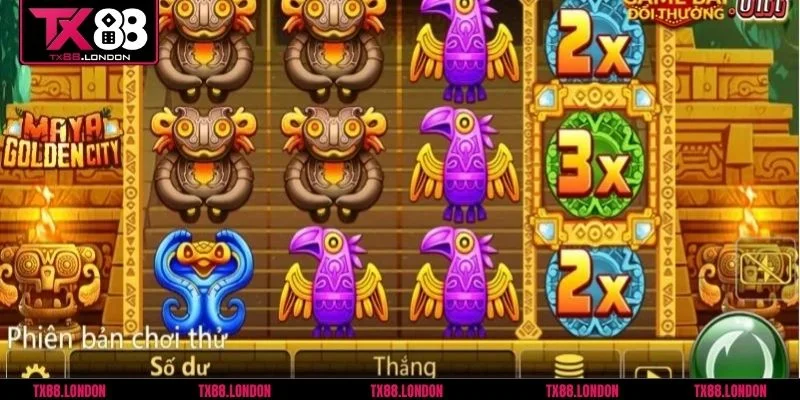 Thành phố Vàng Maya 2 được thiết kế với đồ họa sắc nét, sống động